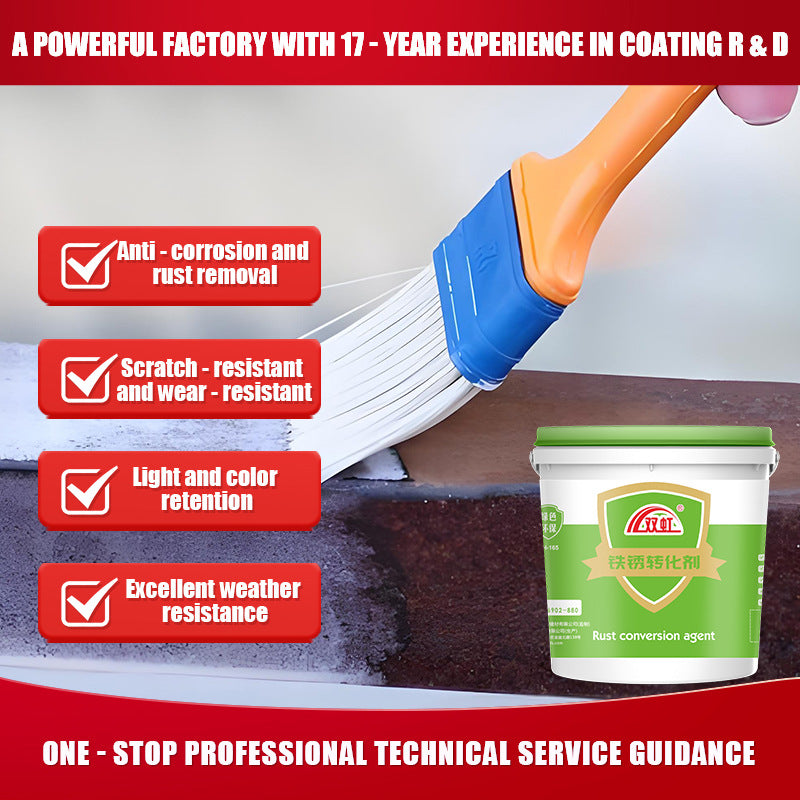 Rust Converter Primer | Water-Based Metal Corrosion Treatment | No Sanding Required (2000hr Salt Spray Resistance)