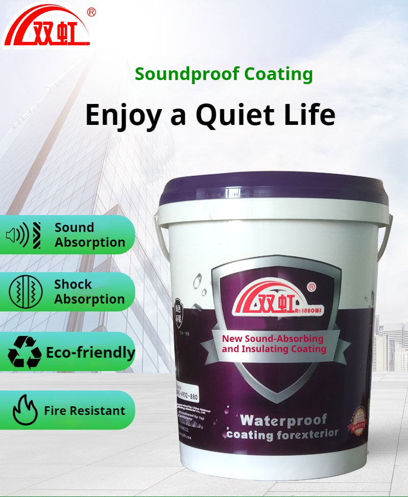 Soundproof Coating | Professional Acoustic & Noise Reduction Solution | High-Performance Sound Insulation Paint