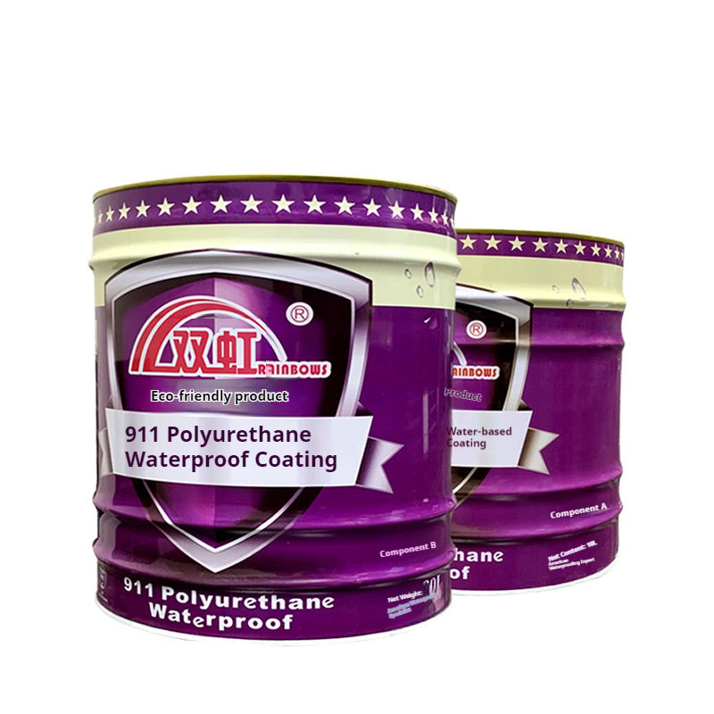 911 Polyurethane Waterproof Coating | High-Performance Waterproofing | Durable & Eco-Friendly | Ideal for Roofs, Basements, Bathrooms