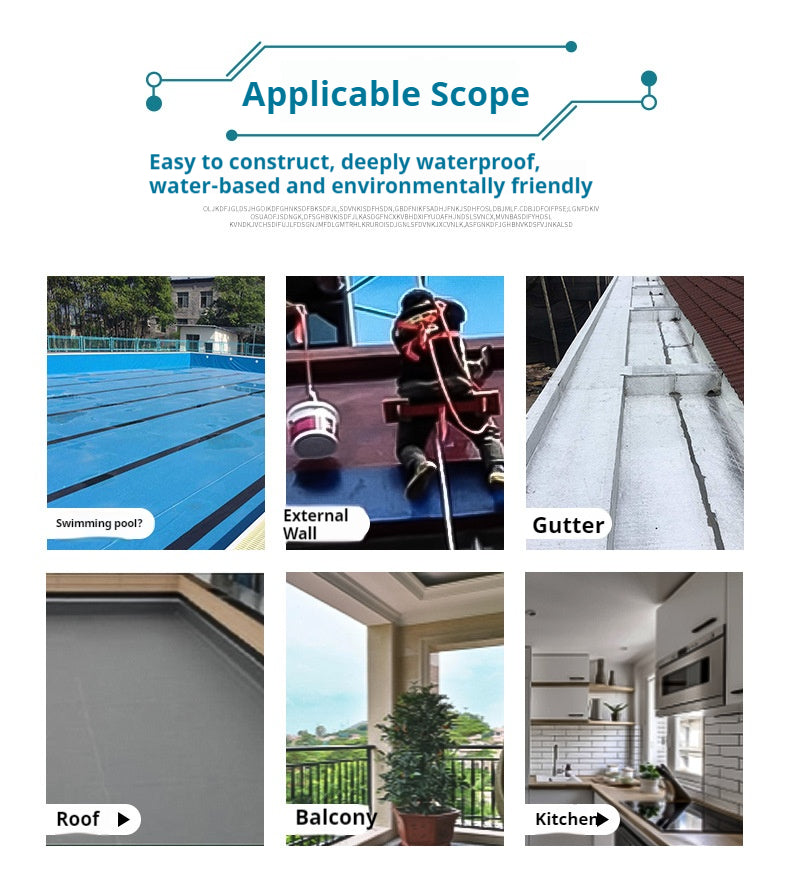 K11 General-Purpose Waterproof Coating | High-Performance Waterproofing | Eco-Friendly & Non-Toxic | Suitable for Indoor and Outdoor Use
