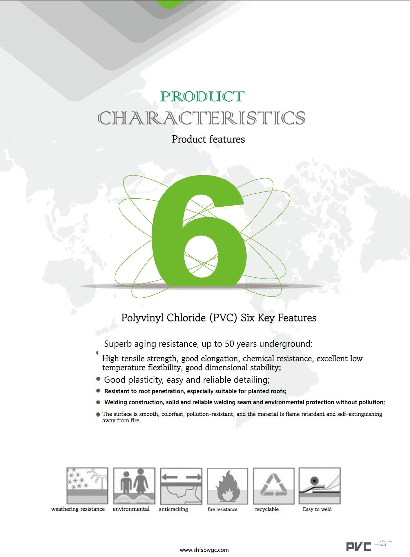 Polyvinyl Chloride (PVC) Waterproof Membrane | High-Performance Waterproofing Solution | Durable & Flexible Waterproof Material