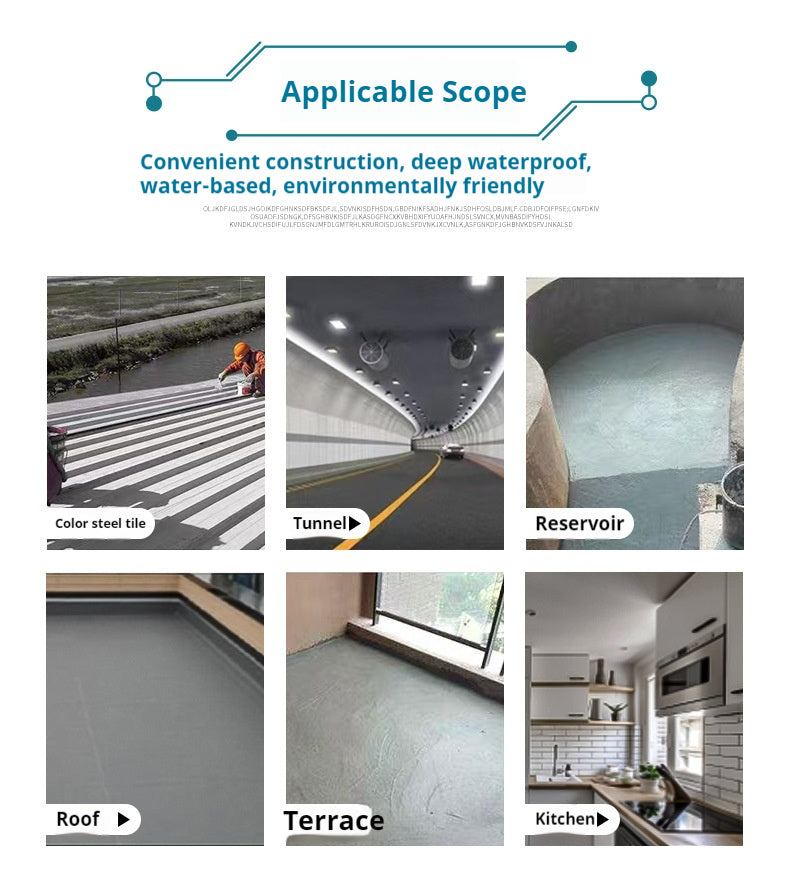 Single-Component Polyurea Waterproof Coating | High-Performance Waterproofing | Weather & Wear Resistant | Suitable for Roofs, Basements, Bridges, etc.