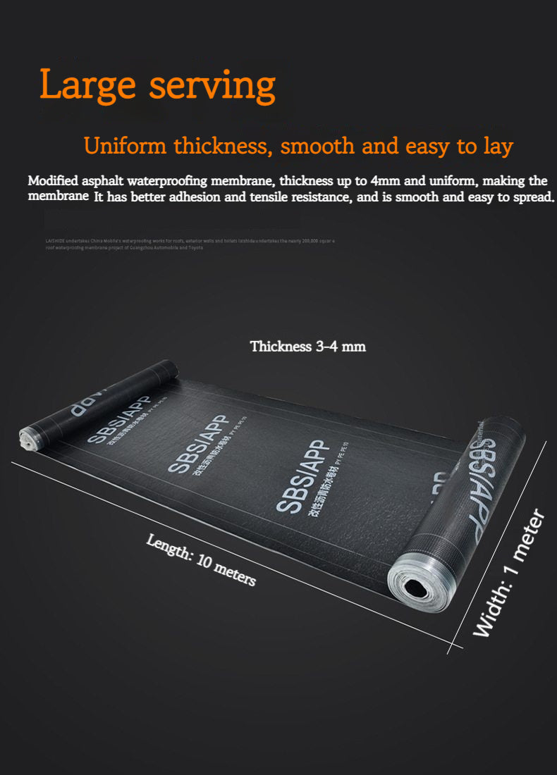 SBS Modified Bitumen Waterproof Membrane | High-Performance Waterproofing | Weather-Resistant & Durable