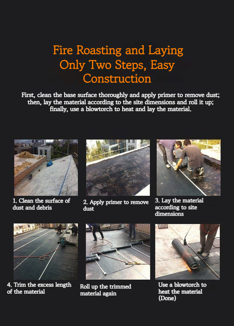 SBS Modified Bitumen Waterproof Membrane | High-Performance Waterproofing | Weather-Resistant & Durable