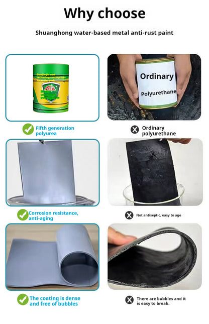 Single-Component Polyurea Waterproof Coating | High-Performance Waterproofing | Weather & Wear Resistant | Suitable for Roofs, Basements, Bridges, etc.