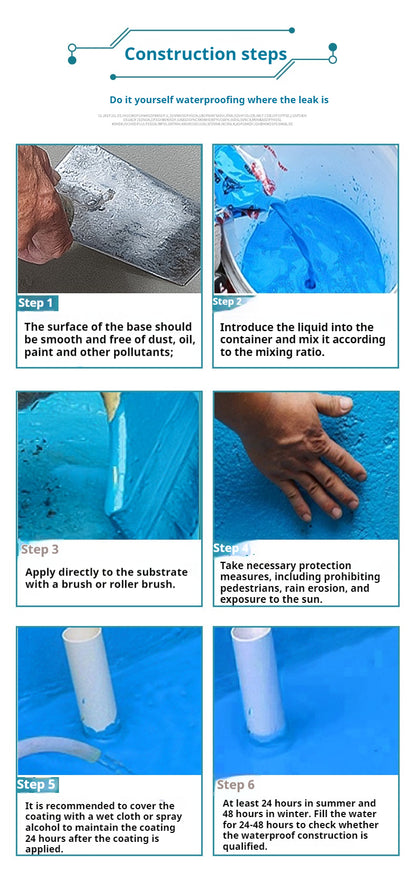 K11 General-Purpose Waterproof Coating | High-Performance Waterproofing | Eco-Friendly & Non-Toxic | Suitable for Indoor and Outdoor Use