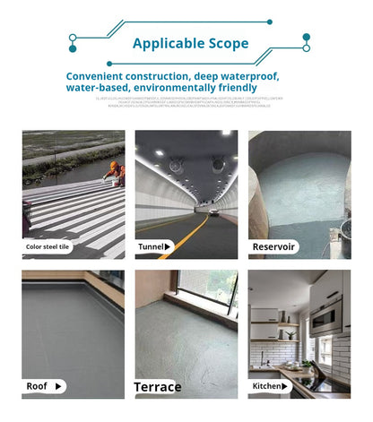 Single-Component Polyurea Waterproof Coating | High-Performance Waterproofing | Weather & Wear Resistant | Suitable for Roofs, Basements, Bridges, etc.